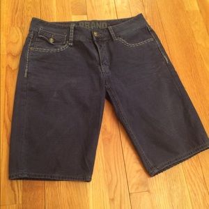 Z BRAND JEANS SHORTS SIZE W32 /12 1/2